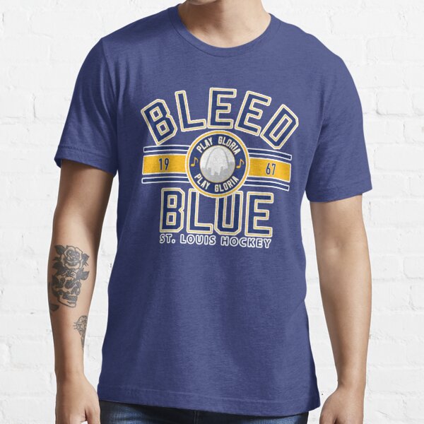 Men's new St. Louis Cardinals Blues Jersey shirt Blue 25 x 31 XL