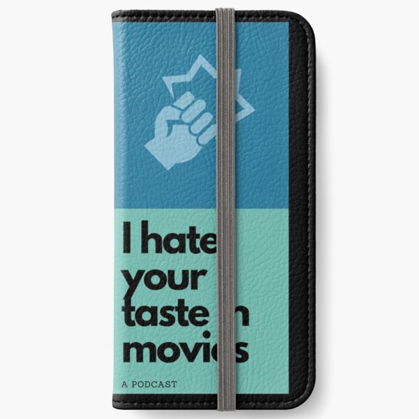 I Hate Your Taste in Movies logo (large) iPhone Wallet