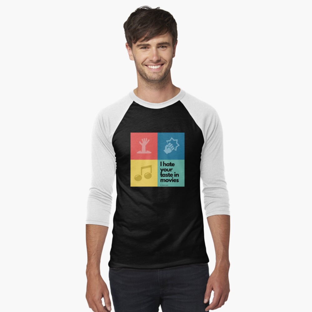 Item preview, Baseball ¾ Sleeve T-Shirt designed and sold by ihateyourtaste.