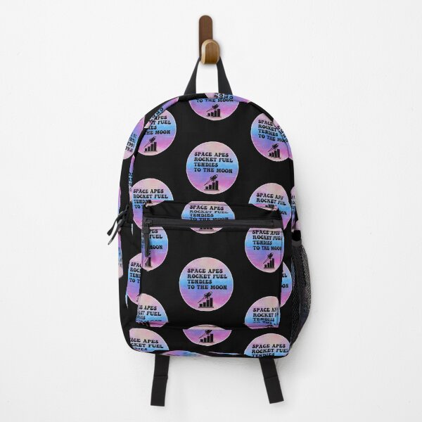 Item preview, Space Apes Rocket Fuel Tendies To the Moon | Groovy Retro Vibes in Purplish designed and sold by Rabbitti.