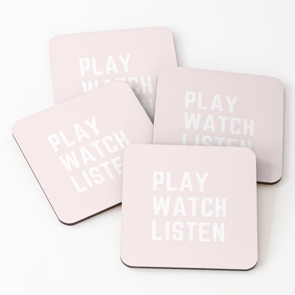 Item preview, Watch play listen  designed and sold by StiAvelli.