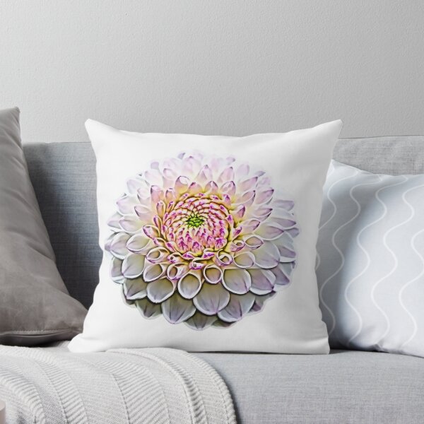 Item preview, Cartoonified White Dahlia designed and sold by Amberjays.