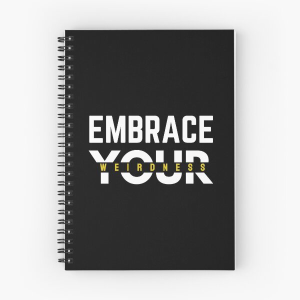 Item preview, Embrace your weirdness designed and sold by Violet Treasures.