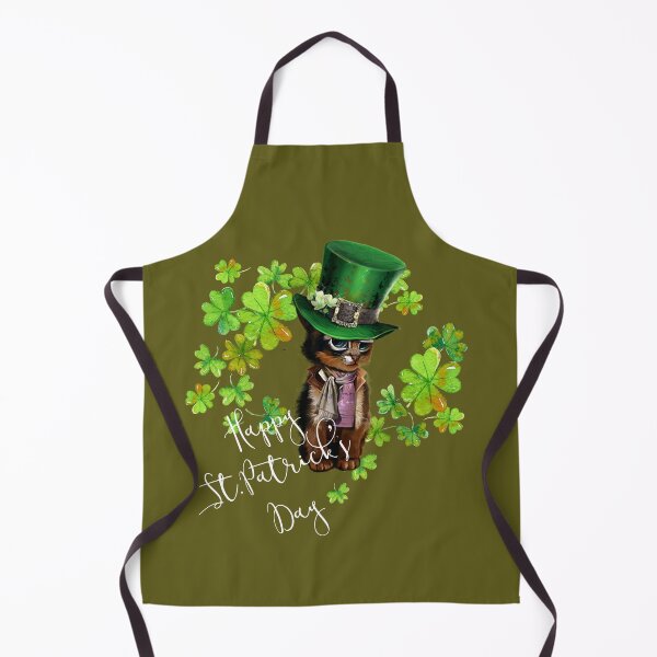 Item preview, St Patrick Steam Punk Kitten designed and sold by Gothic Fantasy.