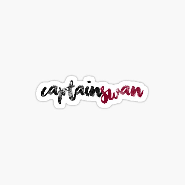 captain swan Sticker