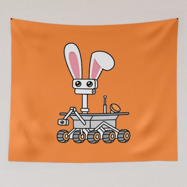 Item preview, Cute Occupy Mars Perseverance Rover Easter Day Bunny Ears designed and sold by trendo.