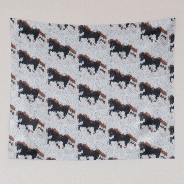 Item preview, Knitted pattern - Tolting horse designed and sold by elisainiceland.