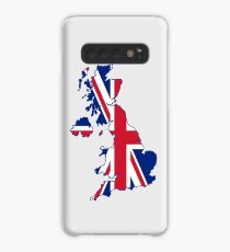 Flag Map of the United Kingdom Case/Skin for Samsung Galaxy