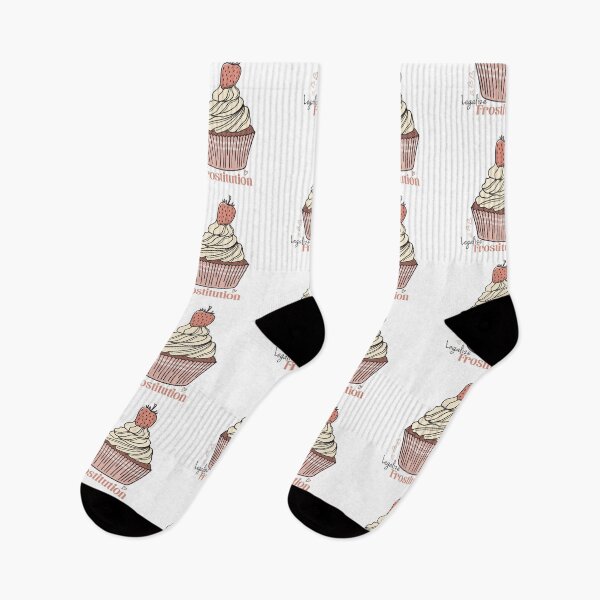 Item preview, Legalize Frostitution Strawberry Cupcake designed and sold by DesignLabMedia.