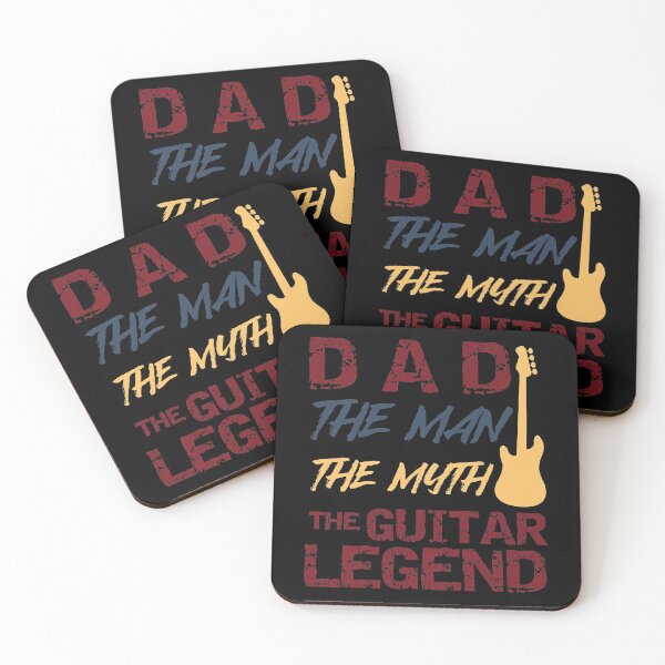Item preview, Dad The Man The Myth The Guitar Legend Father's Day designed and sold by OmmeDesigns.
