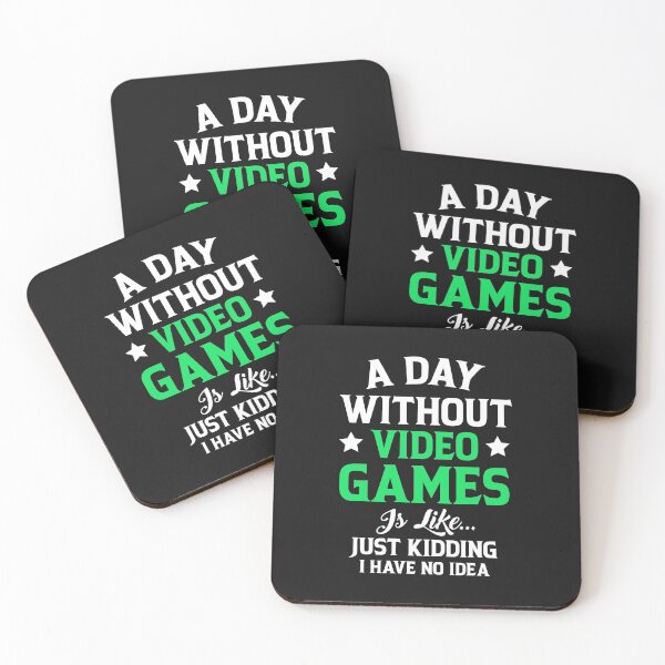 Item preview, A Day Without Video Games Funny Video Gamer Quote  designed and sold by Marathon-Runner.