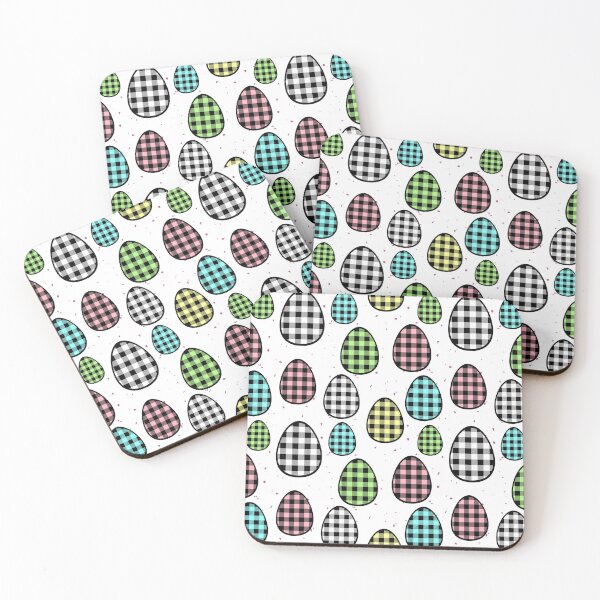 Item preview, Plaid Easter Egg Pattern designed and sold by P9Designs.