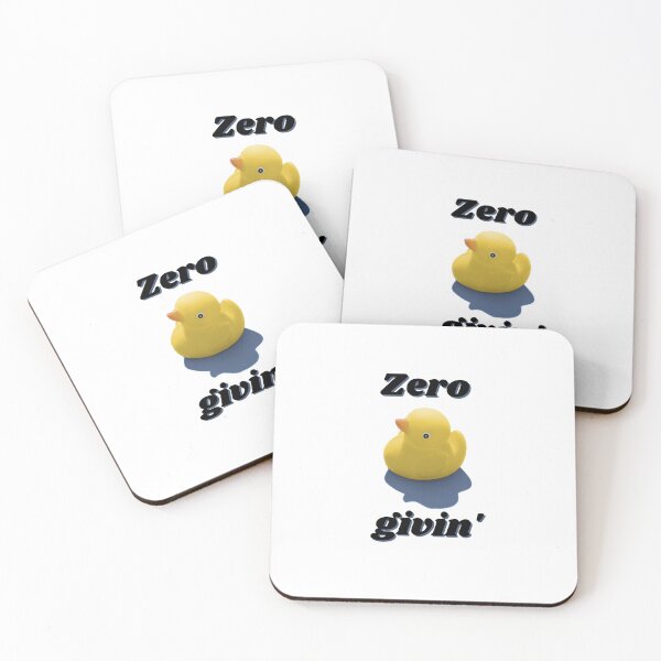 Item preview, Zero Ducks Givin' designed and sold by SmartTShirtTime.