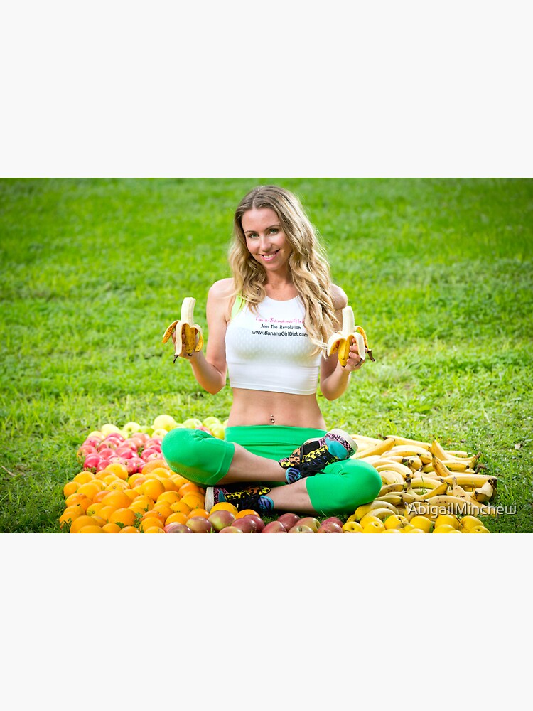 "Freelee The Banana Girl" Sticker for Sale by AbigailMinchew Redbubble