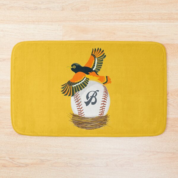 Item preview, Play Ball! Oriole Baseball With Initial B designed and sold by Lisa Rotenberg.