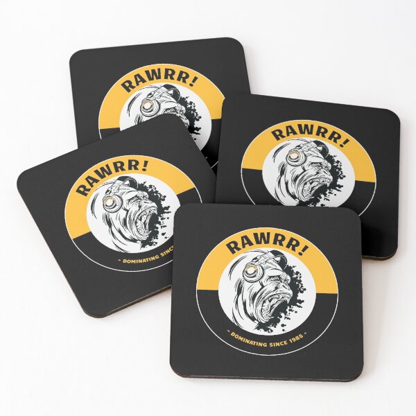 Item preview, RAWRR Gorilla with headphones has dominated since 1985 designed and sold by 99vectors.