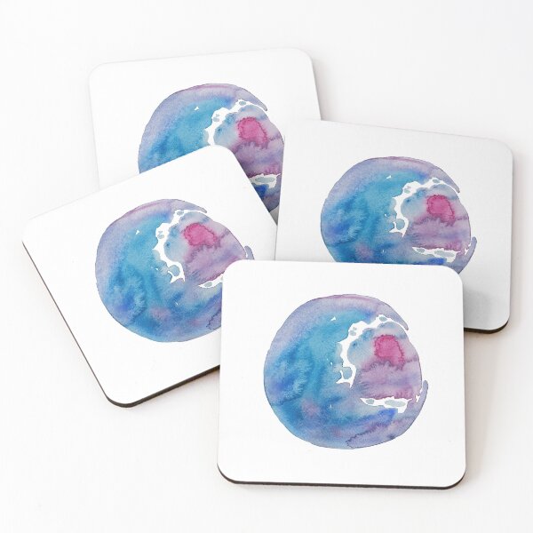 Item preview, Watercolour Blue Planet designed and sold by Eleanor-C.