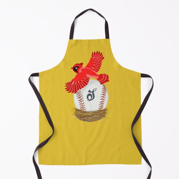 Item preview, Play Ball! Cardinal Baseball With Initial S designed and sold by Lisa Rotenberg.
