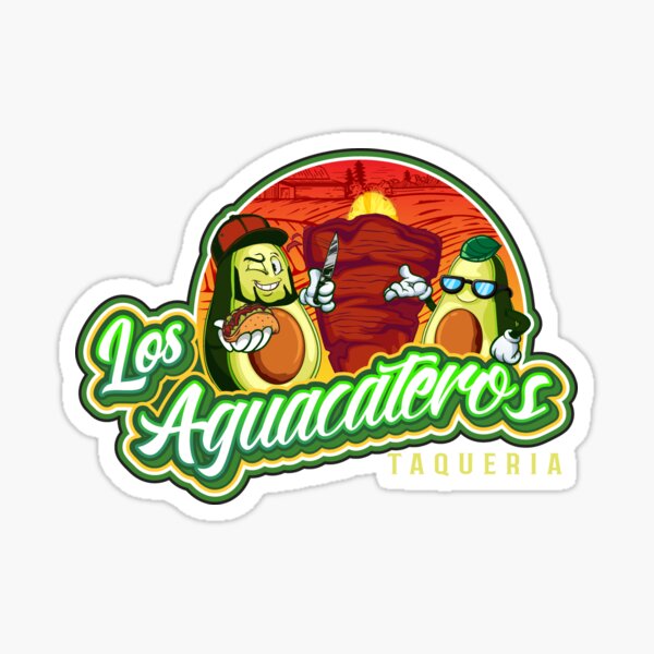 Aguacateros de Michoacan Full Color Sticker decal Best Design