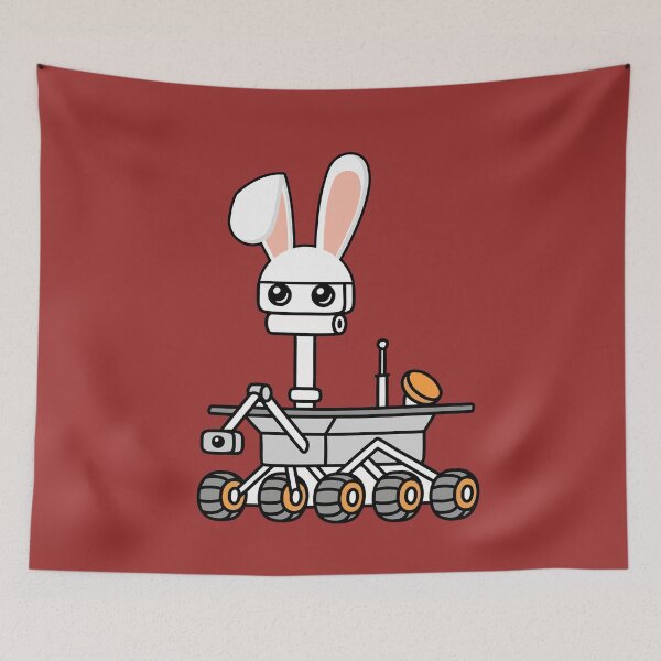Item preview, Cute Space Exploration Mars Perseverance Rover Easter Bunny designed and sold by trendo.