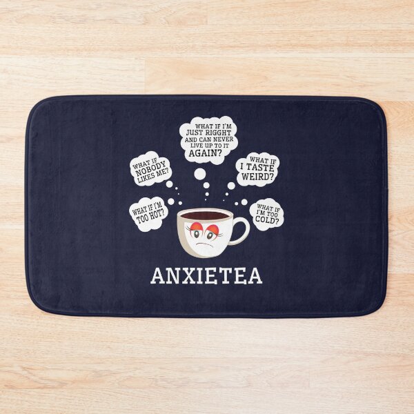 Item preview, Anxietea Anxiety Pun Tea Cute Funny Anxiety Humor designed and sold by sillyquestions.