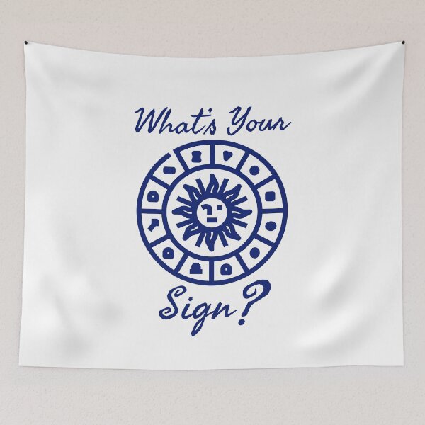 Item preview, What's your sign, zodiac signs - astrology enthusiast design. designed and sold by Theleochick.