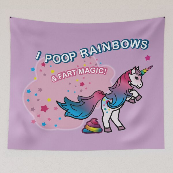 Item preview, I Poop Rainbows and Fart Magic, Unicorn! designed and sold by Apartment12.