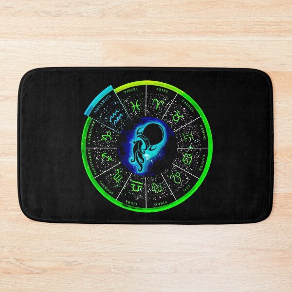 Item preview, Aquarius on zodiac wheel designed and sold by ThairoRM.