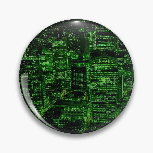 Item preview, Bright Green London Skyline designed and sold by jerankin.