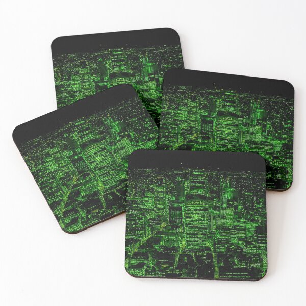 Item preview, Bright Green London Skyline designed and sold by jerankin.