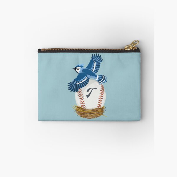 Item preview, Play Ball! Blue Jay and Baseball with Initial T designed and sold by Lisa Rotenberg.