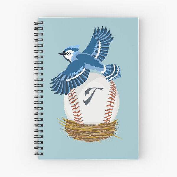 Item preview, Play Ball! Blue Jay and Baseball with Initial T designed and sold by Lisa Rotenberg.