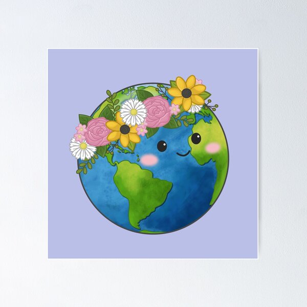 M263_ Mother Earth Day Illustrations on Yellow Images Creative Store - 83809