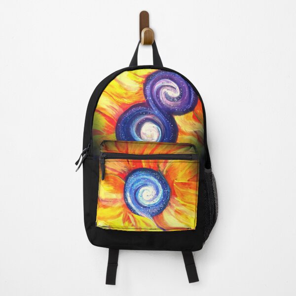 Item preview, Sunflower swirls, 70's style psychedelic, sunflower design with galaxy centre. designed and sold by Izzy83.