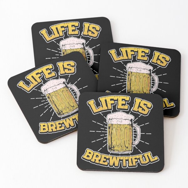 Item preview, Life Is Brewtiful Bartender Gifts and Shirts designed and sold by Mesyo.