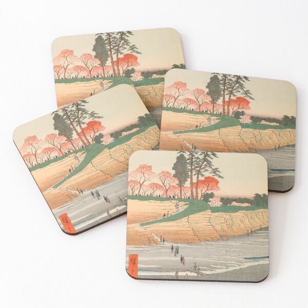 Item preview, Spring Gotenyama Shinagawa Vintage Ukiyo-e Japanese Art designed and sold by VintageArchive.