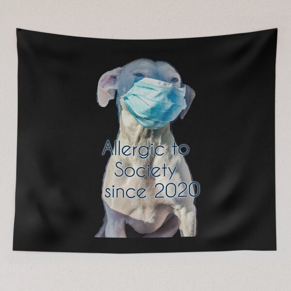 Item preview, Masks on a Dog designed and sold by J+J Photography.