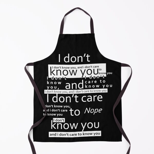 Item preview, I don't know you - Oblivion designed and sold by Trashy-Designs.