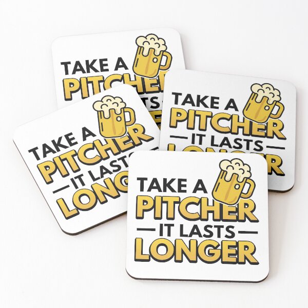 Item preview, Take A Pitcher It Lasts Longer Bartender Gifts designed and sold by Mesyo.