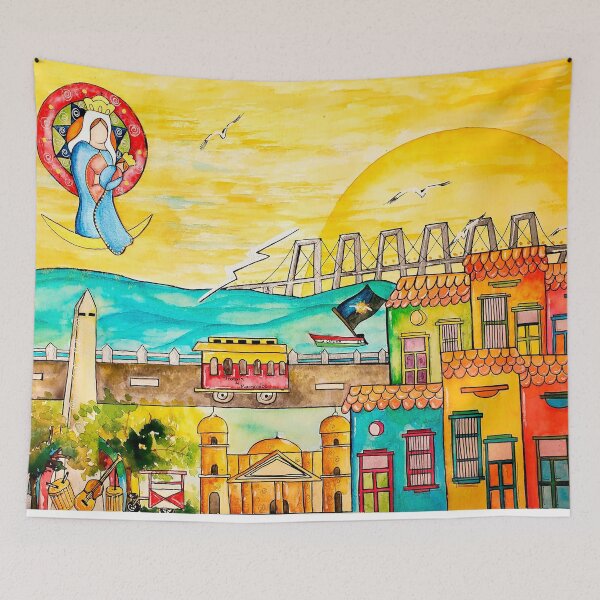 Item preview, Maracaibo Illustration designed and sold by Miladrawcolors.