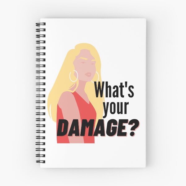 Item preview, Heathers Heather Quote: Damage (square version) designed and sold by Ysabe11a-T.