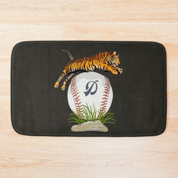 Item preview, Play Ball! Tiger and Baseball with Initial D designed and sold by Lisa Rotenberg.