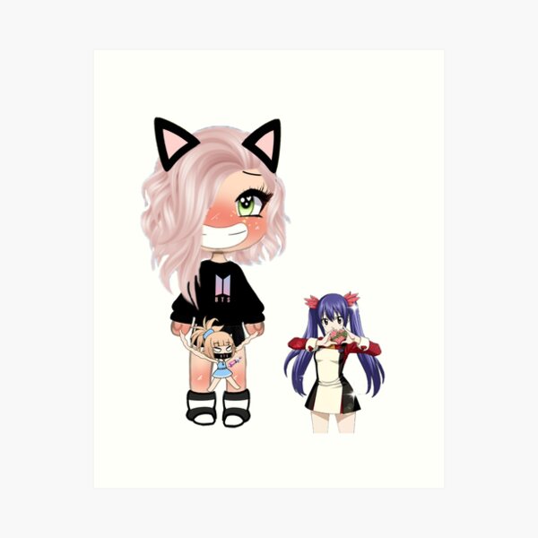 A small gacha edit, a base was used Wild Fluff =^.ᆺ.^= ∫ - Illustrations  ART street