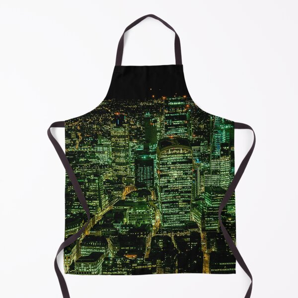 Item preview, London Skyline in Green and Gold designed and sold by jerankin.