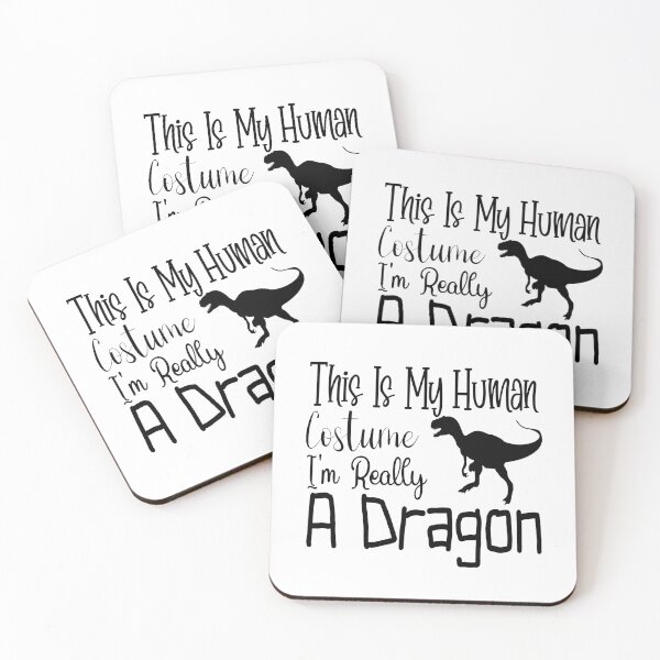 Item preview, This is My Human Costume, I'm Really a Dragon  designed and sold by piskwi.