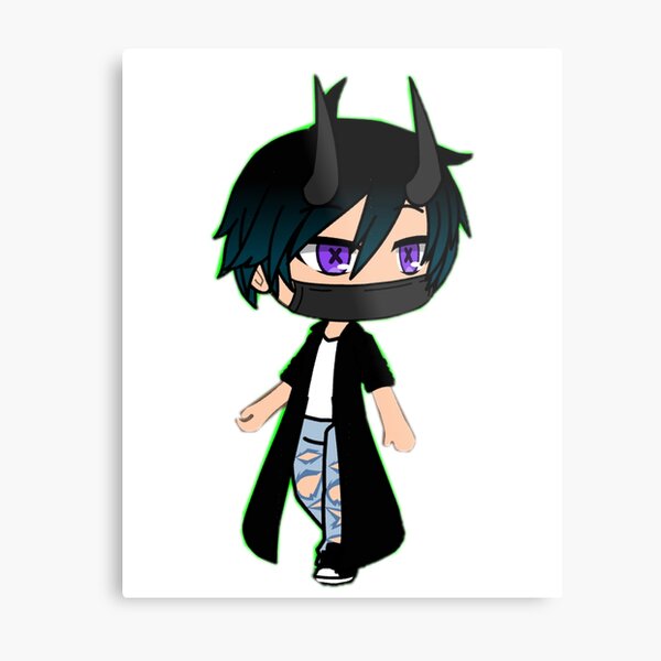 Gacha Life Design Cute Girls Gacha Life Cute Boys Gacha Life Series Glmm Metal Print For Sale By Taloos Redbubble