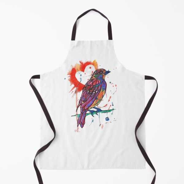 Item preview, Colour-Pop Sparrow Bright Bird Print designed and sold by TartanSparrow.