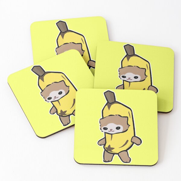 Item preview, Cute Banana Cat designed and sold by Mooostickers.