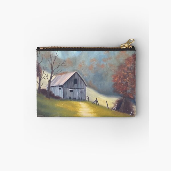 Item preview, Old Farmstead - Fall - Acrylic on Canvas designed and sold by JennBBDesigns.