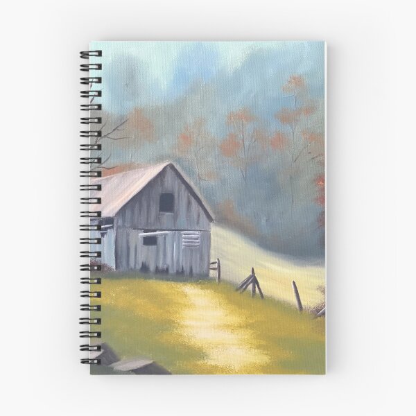 Item preview, Old Farmstead - Fall - Acrylic on Canvas designed and sold by JennBBDesigns.